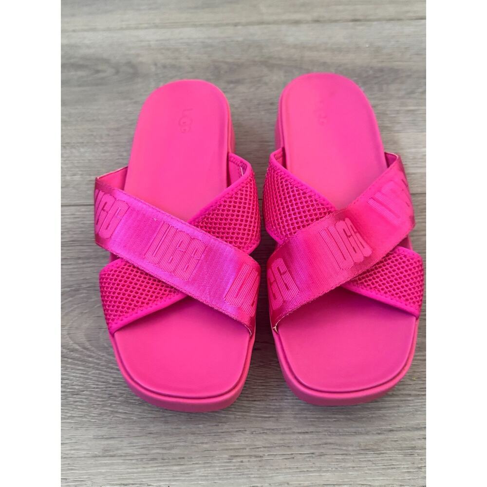 UGG EMILY MESH WOMEN SLIPPER DRAGON FRUIT MESH Size 8.5